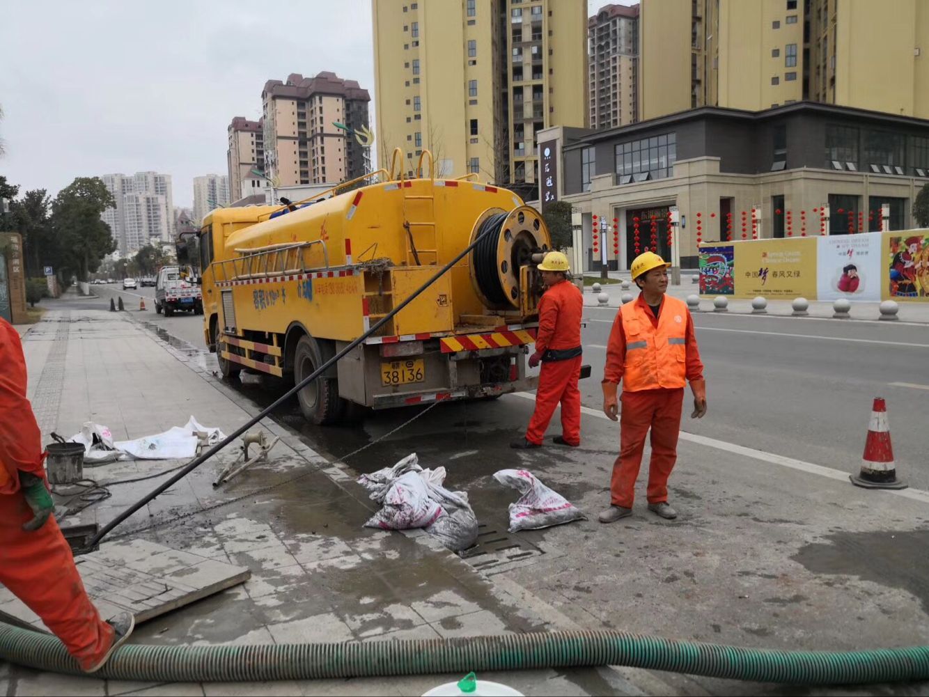 青云谱排污管道清淤-管道清洗