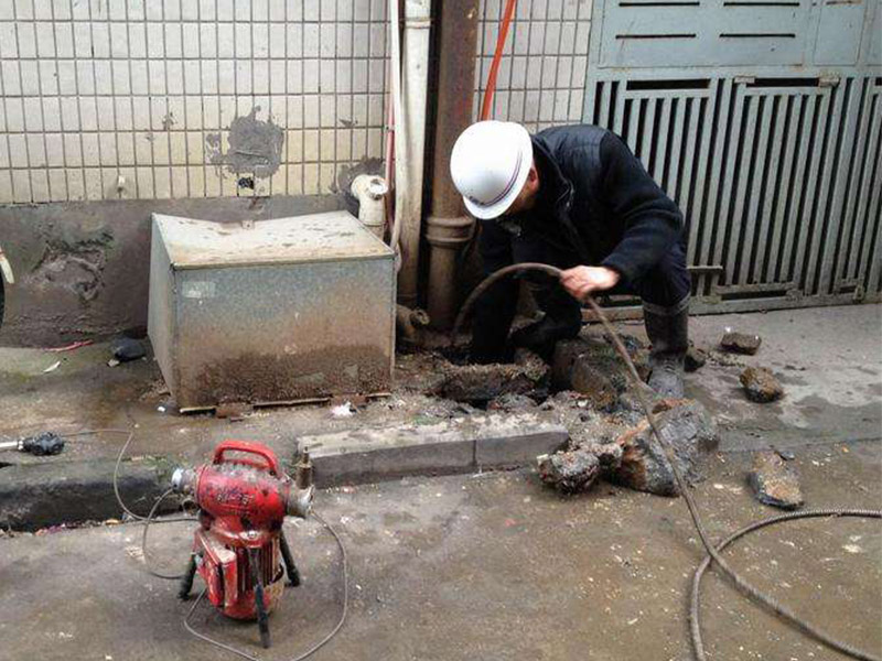 青云谱疏通下水道-洗菜池疏通